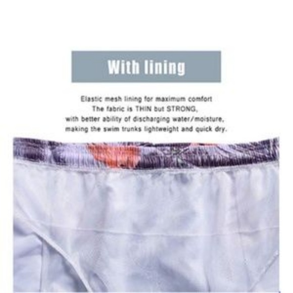 NEW!! Men's "Beach Day" Swim Shorts - Picture 6 of 7